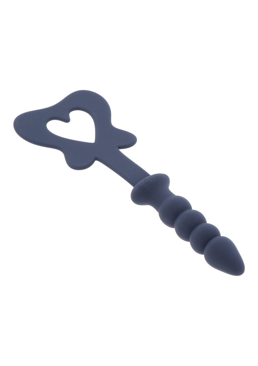 Spatola e tappo in silicone blu