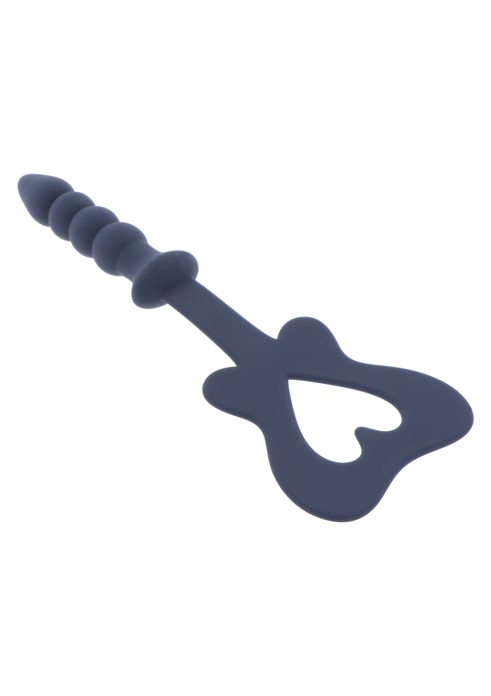 Spatola e tappo in silicone blu