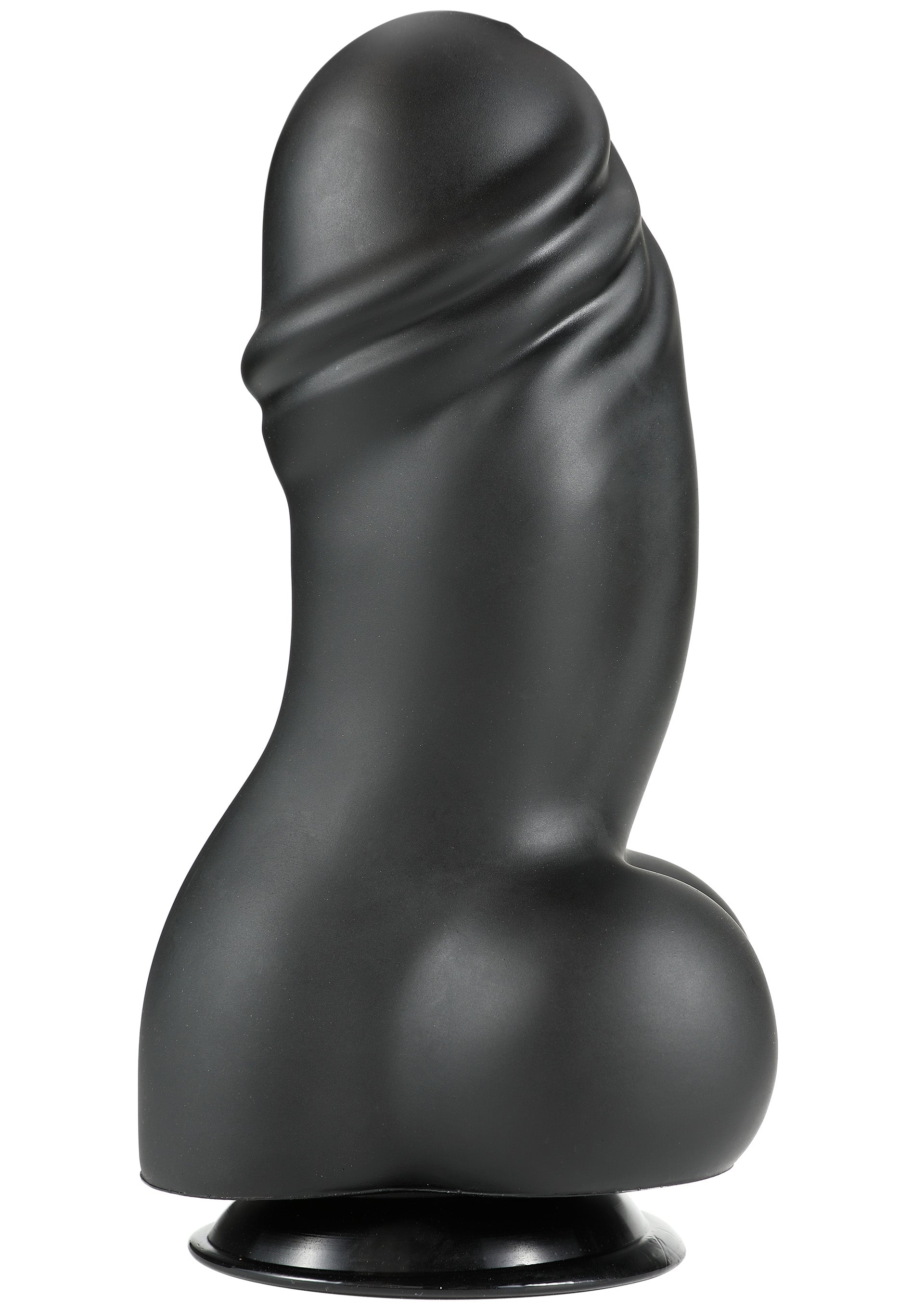 Dildo Fat Boys in PVC, 27 cm, nero