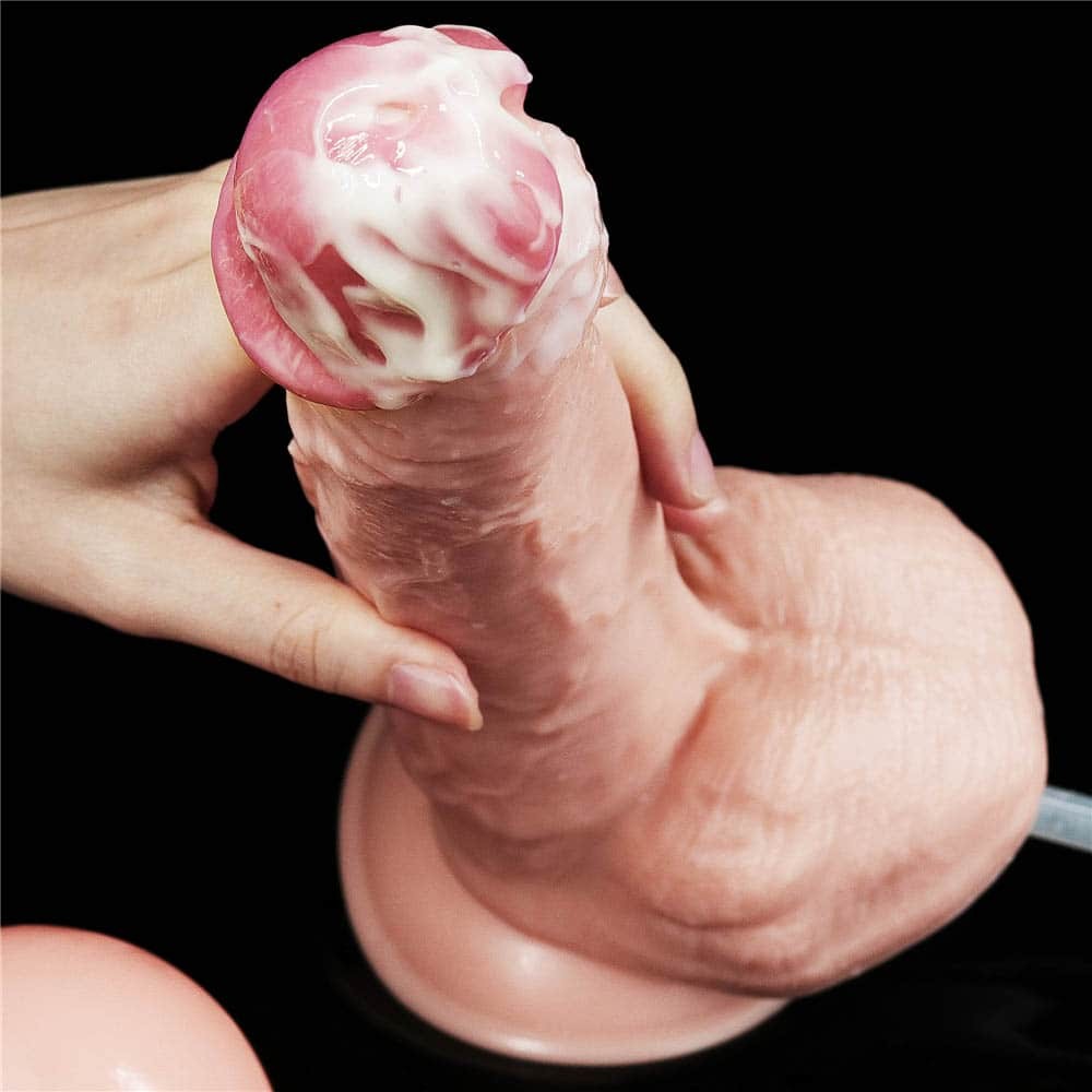 Dildo estremo da 11 pollici color carne