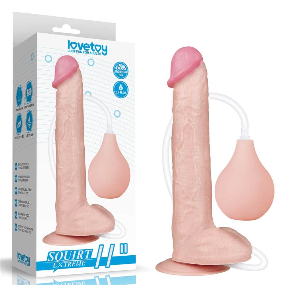 Dildo estremo da 11 pollici color carne