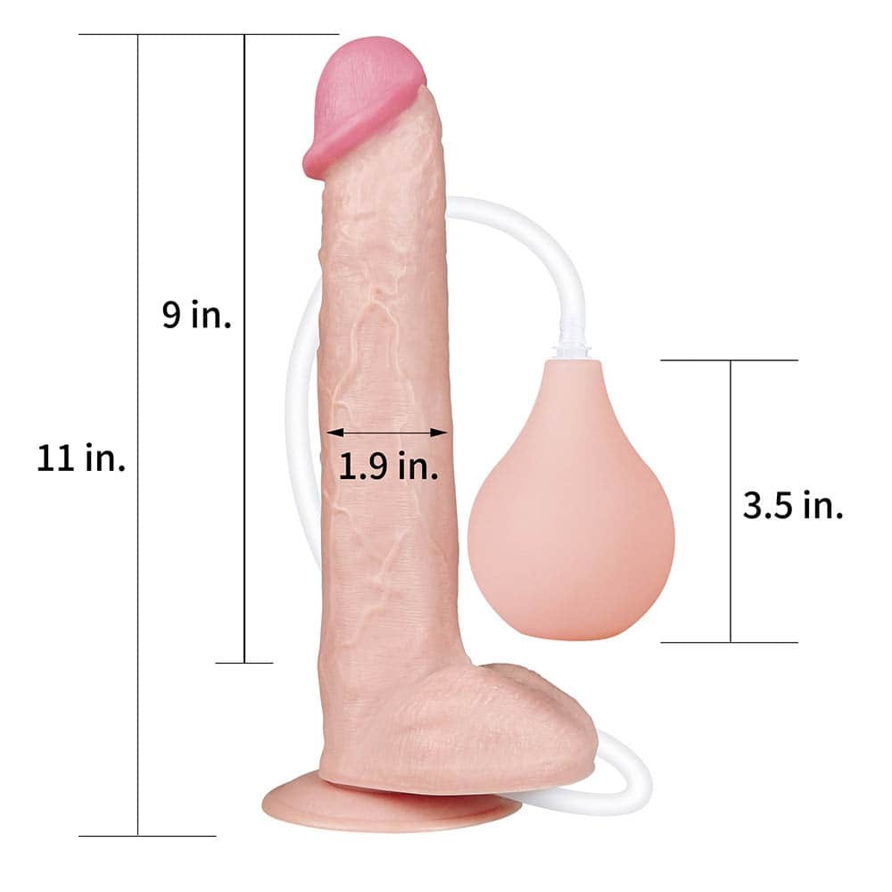 Dildo estremo da 11 pollici color carne