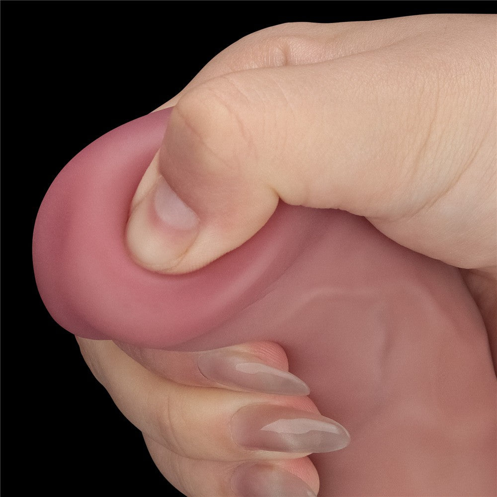 Pene vibrante a doppia densità da 9 pollici