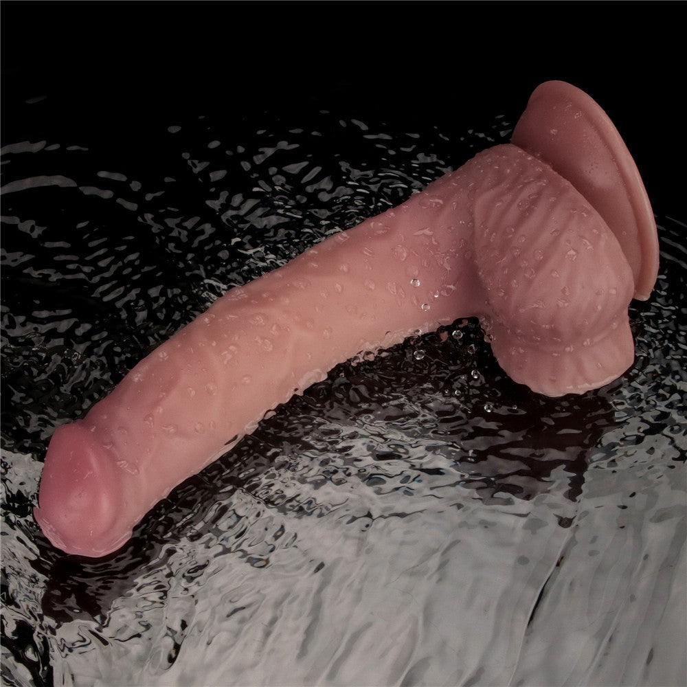 Pene vibrante a doppia densità da 9 pollici