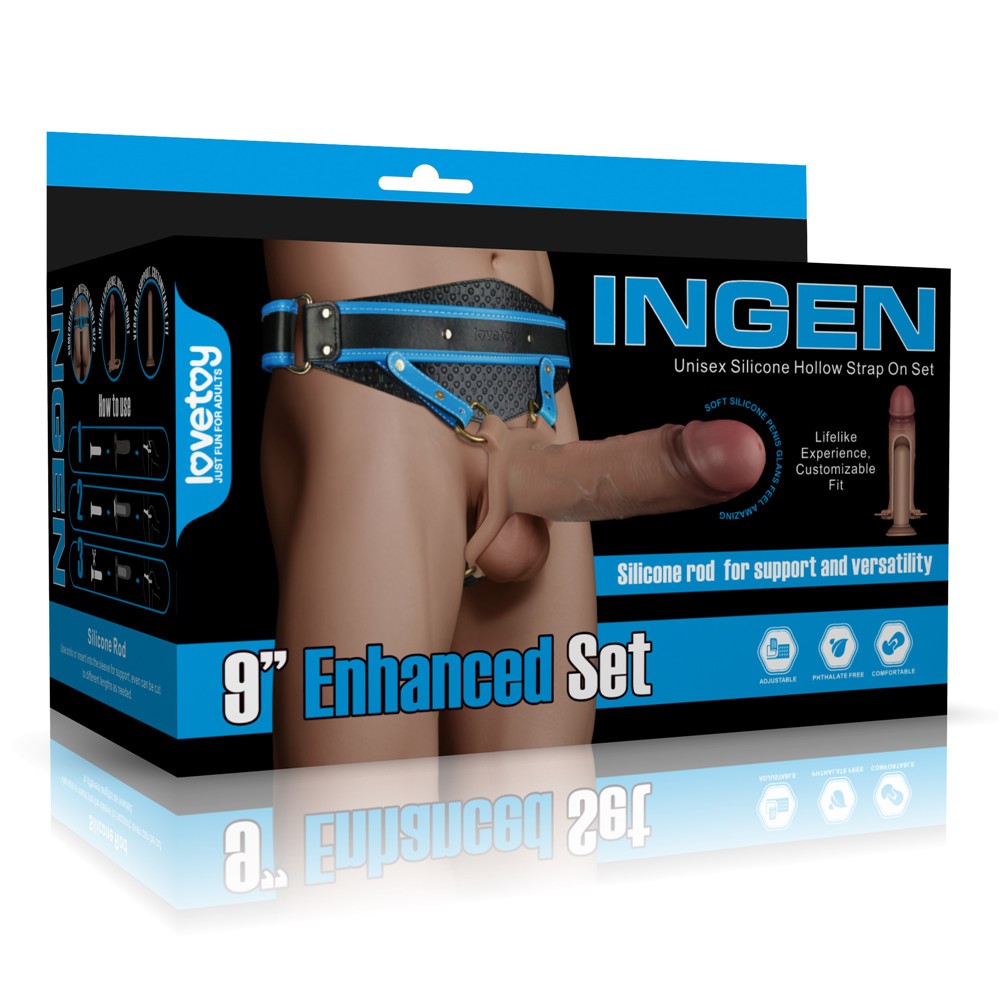Ingen Set Potenziato 9'' L/XL/2XL (Carne)