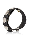5-button COLT C/B Leather Strap, black