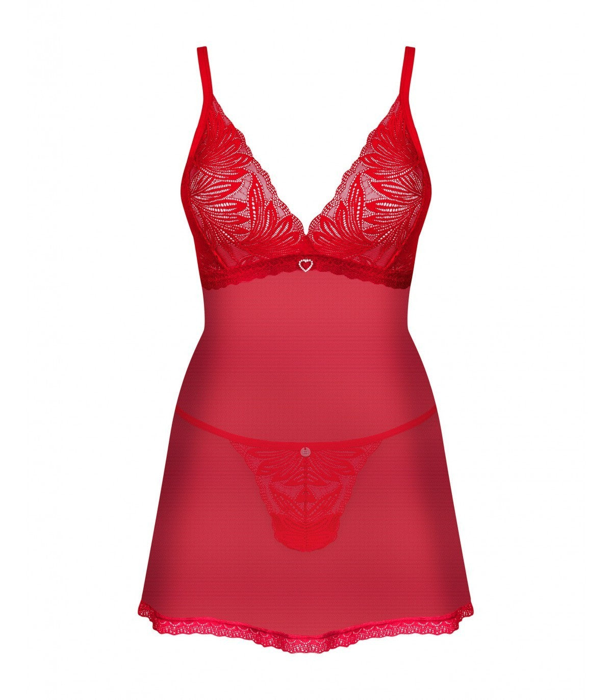BABYDOLL AND THONG CHILISA M/L