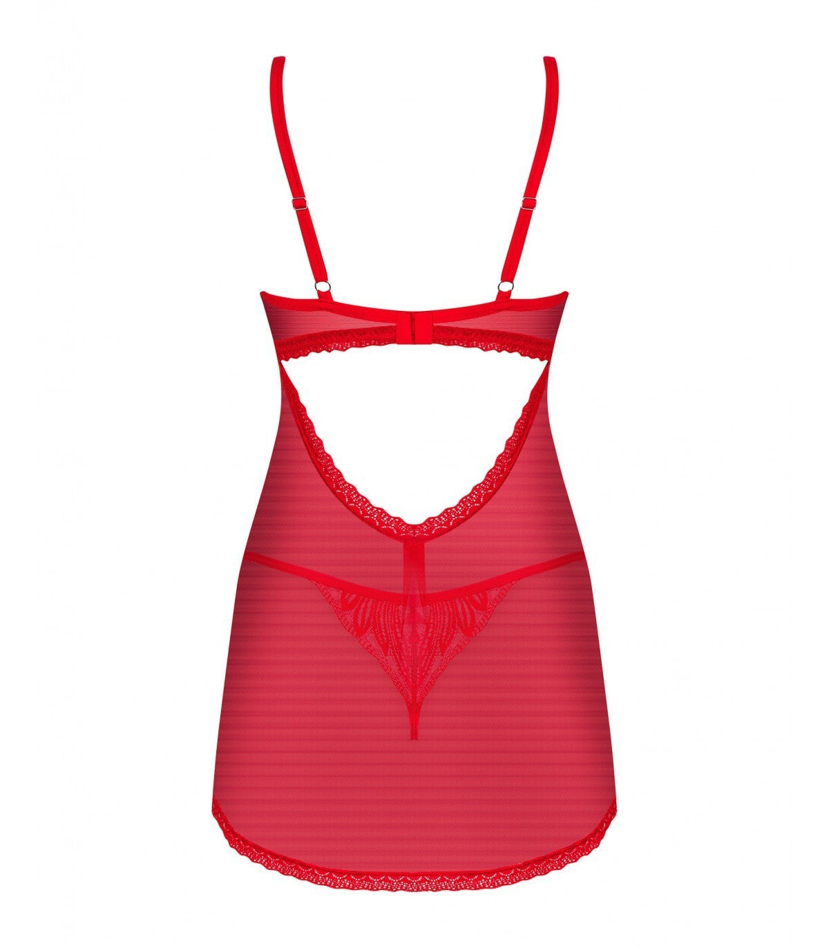 BABYDOLL AND THONG CHILISA M/L