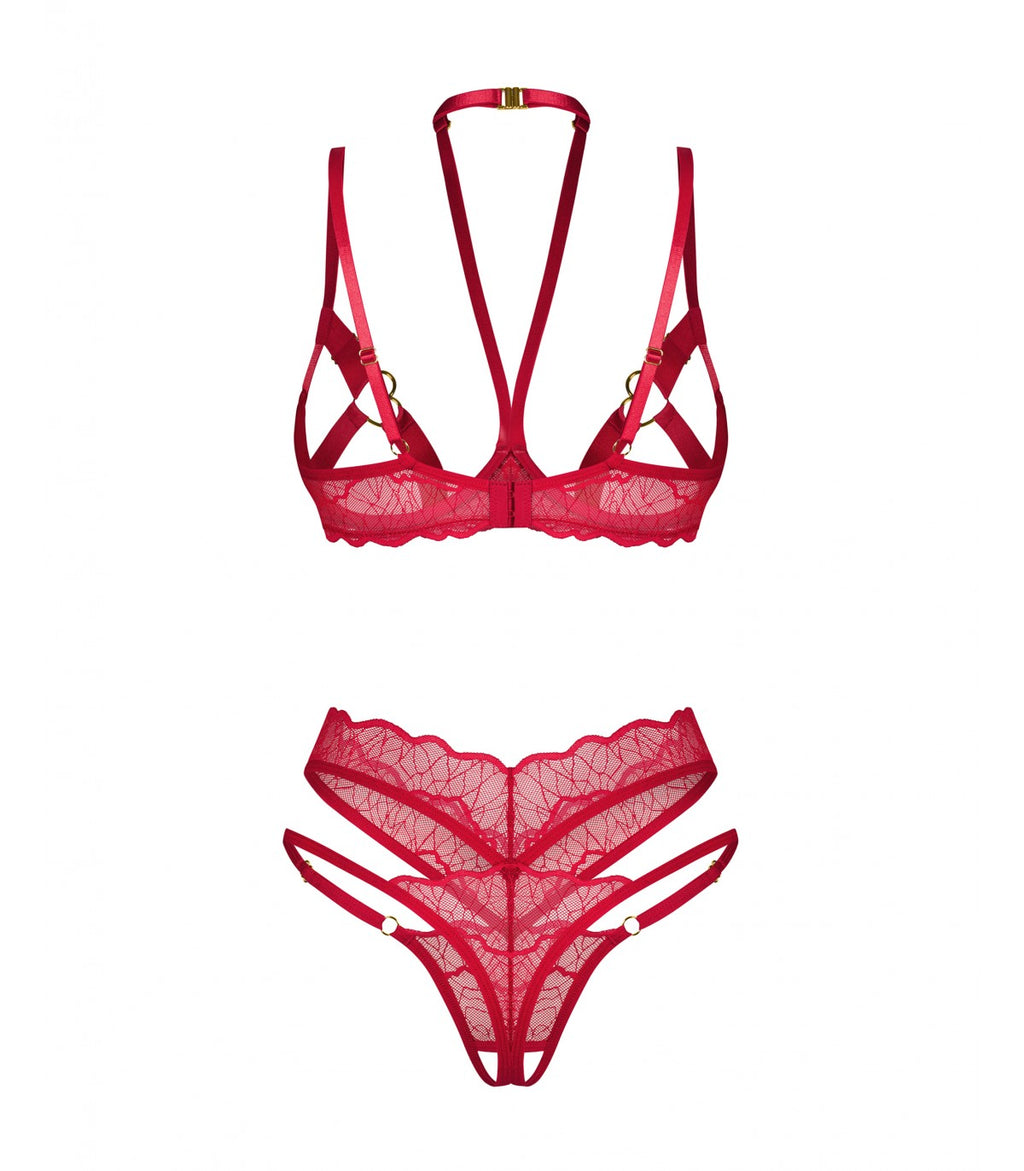 CUPID DESIRE SET 2 PIECES CROTCHLESS L/XL
