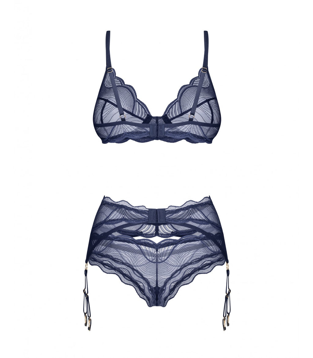 SET 3 PEZZI NIGHTLY BLUE XS/S