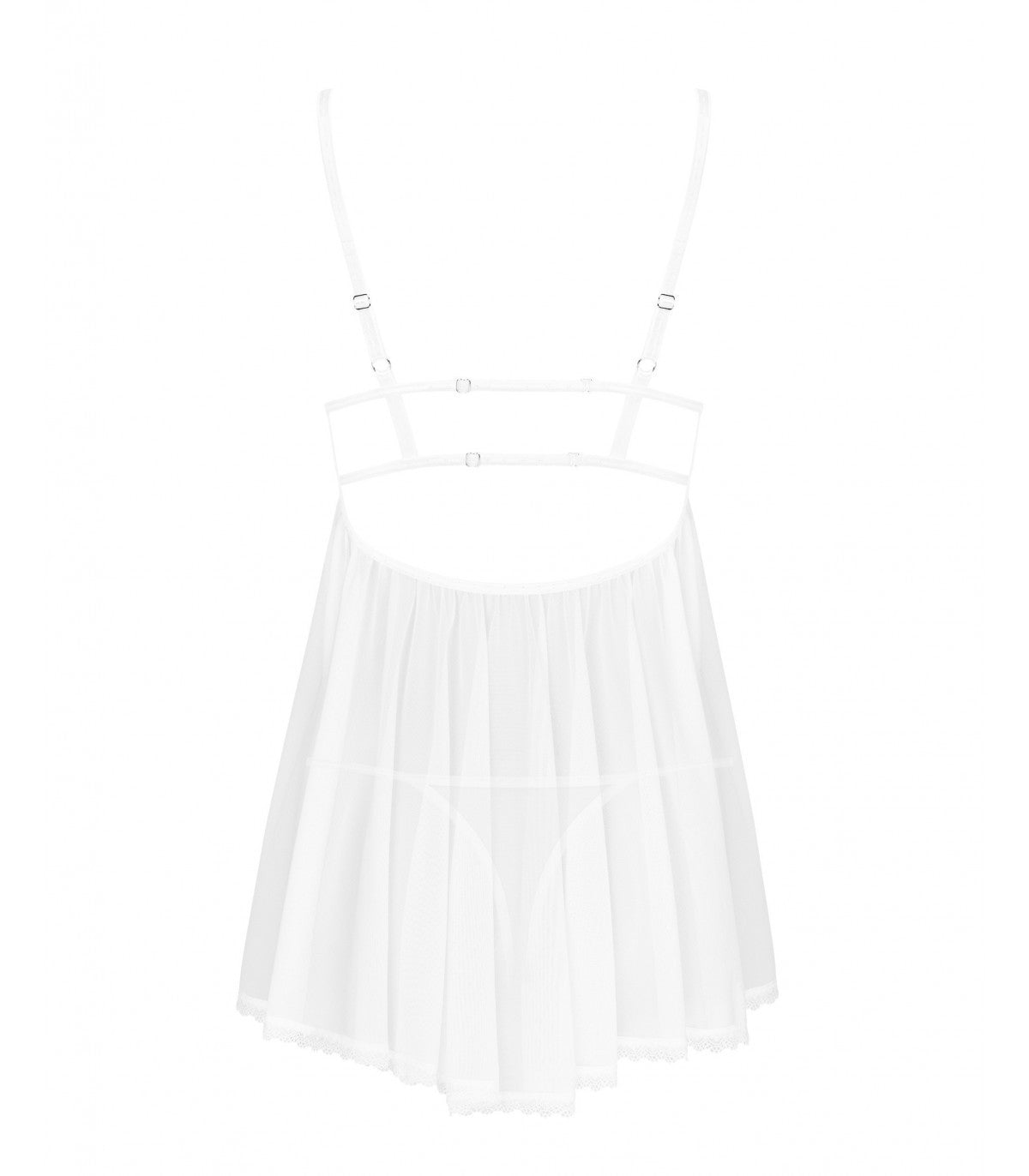 BABYDOLL E PERIZOMA CELESTE M/L