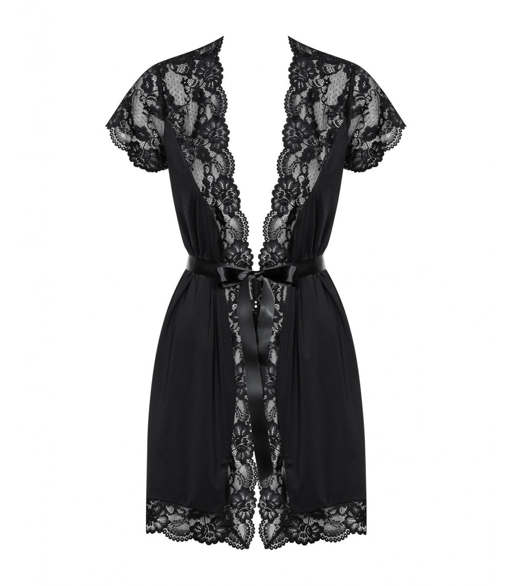 810-PEI-1 BATHROBE BLACK 2XL/3XL