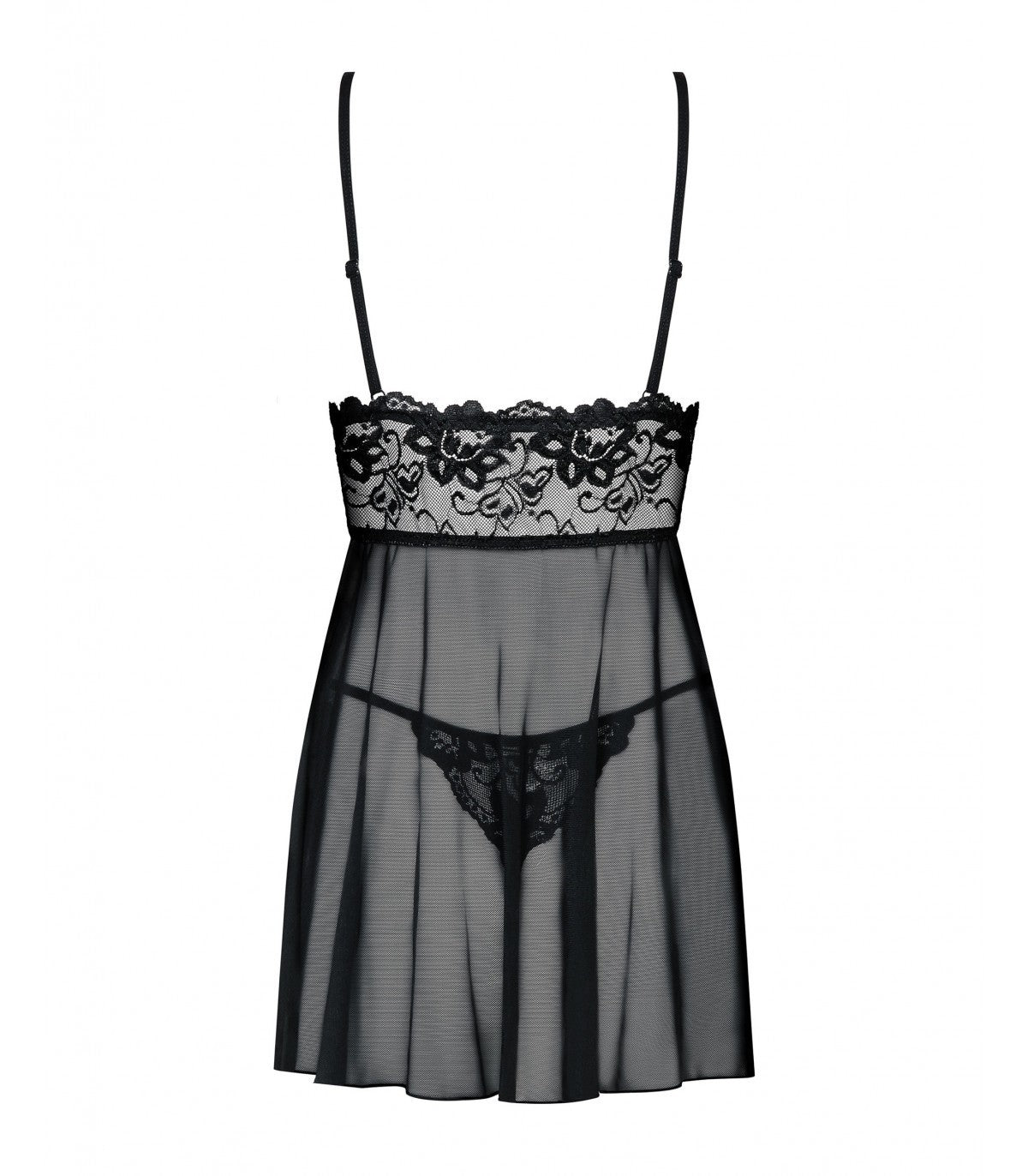 IDILLIA BABYDOLL & PERIZOMA NERO L/XL