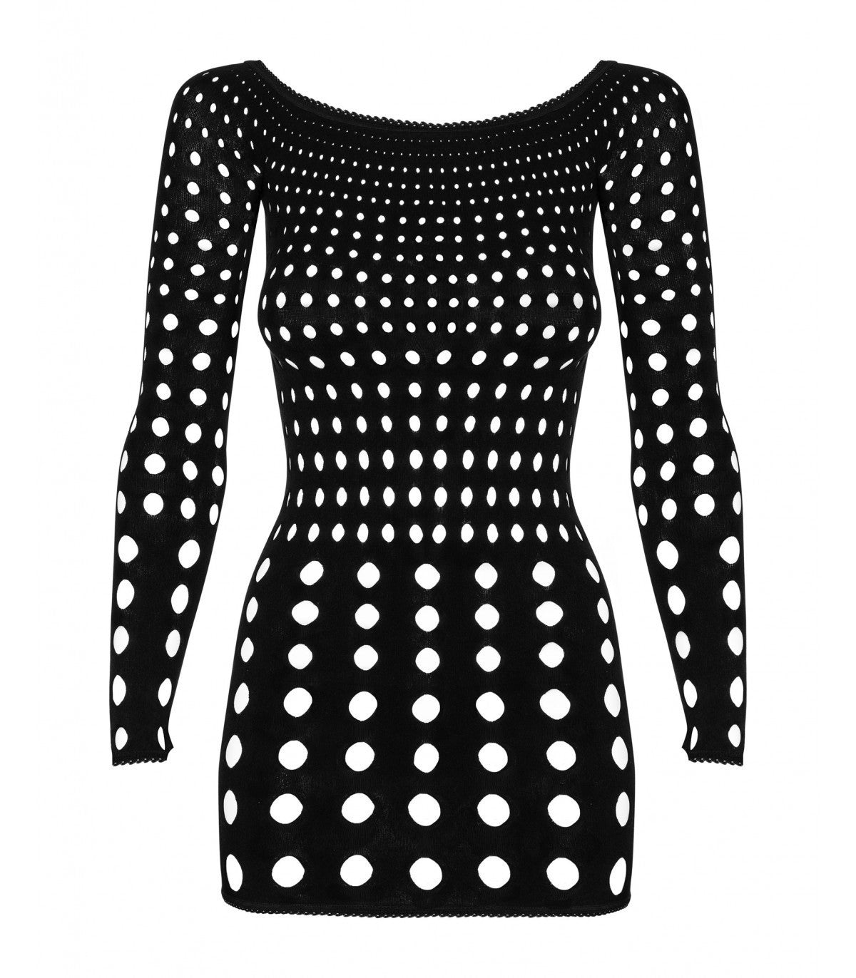 BLACK ROCKER DRESS S/M/L