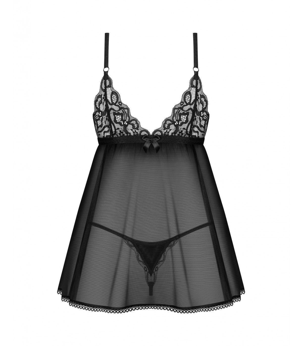 BABYDOLL AND THONG BLOMENTIS XS/S