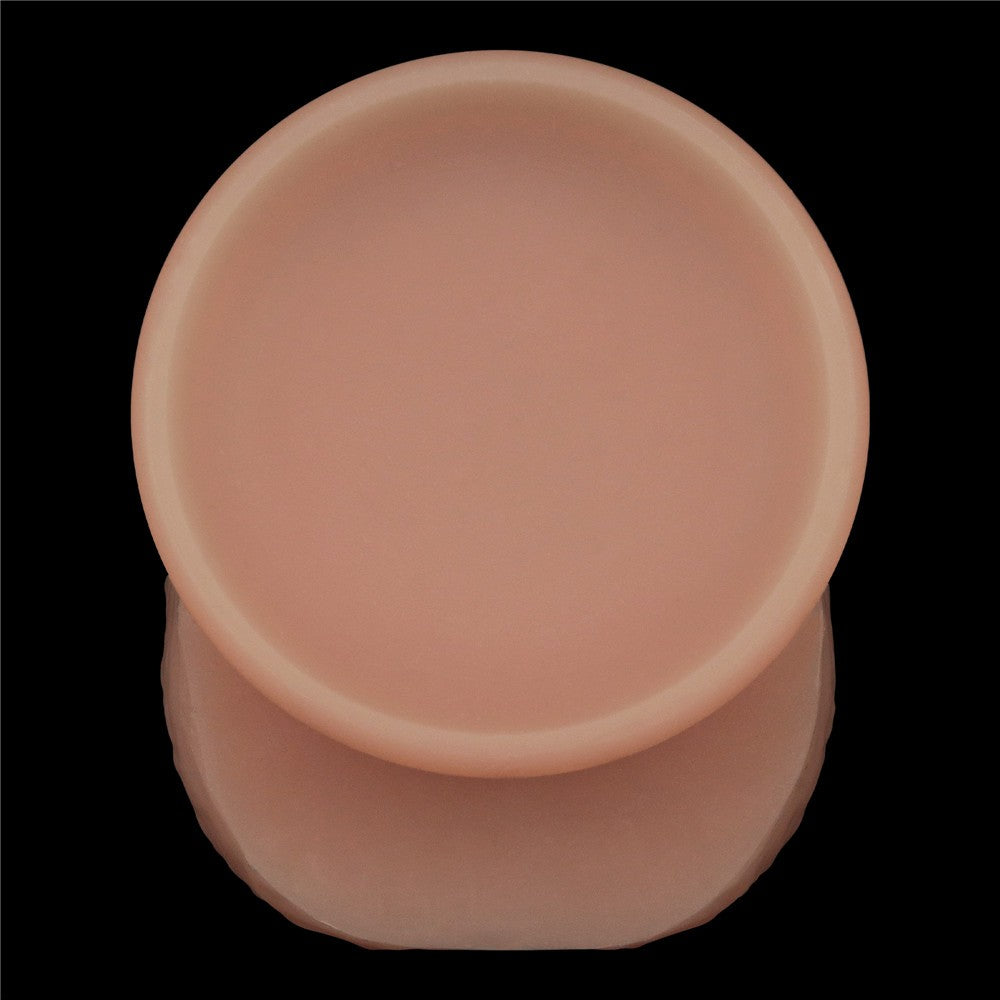 7.5" Dual-Density Sliding Skin Pro Silicone Dildo