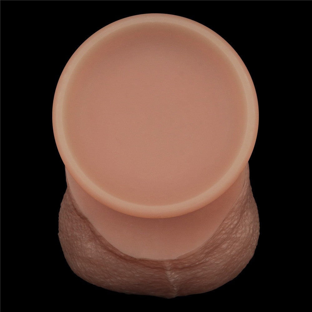 Dildo in silicone a doppio strato Sliding Skin Pro da 21,5 cm
