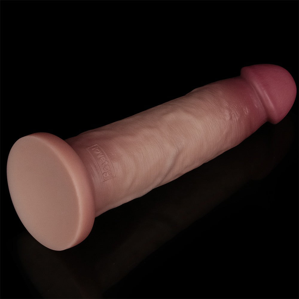 9'' Dual-layer Silicone Dildo Sliding Skin Pro II