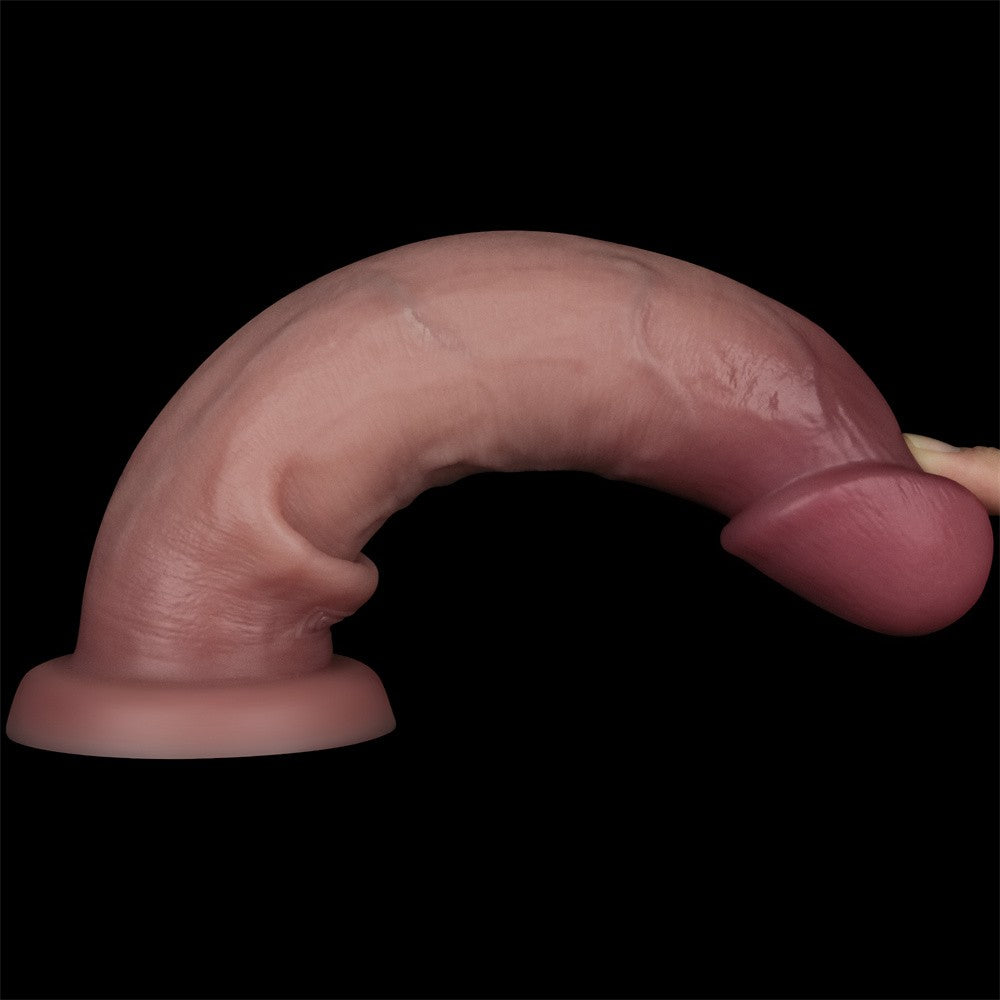 9'' Dual-layer Silicone Dildo Sliding Skin Pro II