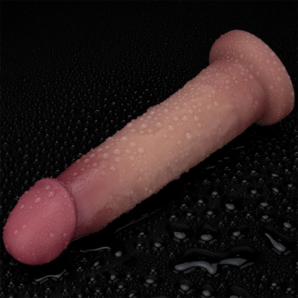 9'' Dual-layer Silicone Dildo Sliding Skin Pro II