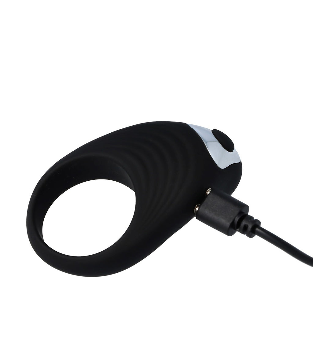 RECHARGEABLE VIBRATING COCK RING LOOP