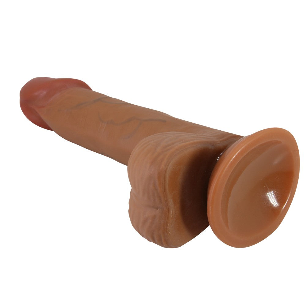 Bellissimo dildo Catoblepas marrone da 8,1"