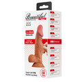 Beautiful Zebulon dildo 7.6" brown