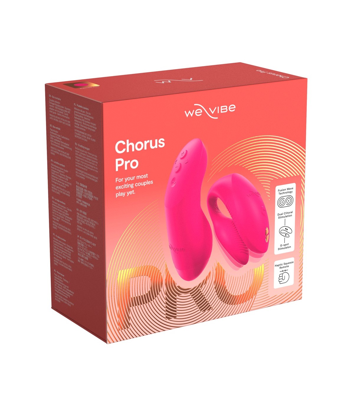 WE-VIBE CHORUS PRO ELECTRIC ROSE
