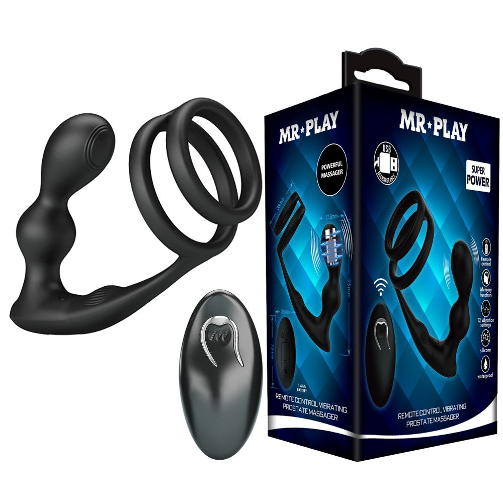 Mr. Play II Massaggiatore vibrante prostatico
