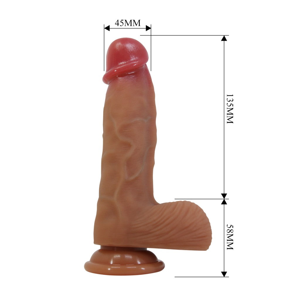 Pretty Love Duvall Dildo da 19,3 cm (7,6") colore Carne II
