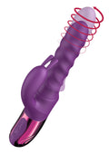 Vibratore Swirl Rabbit, viola