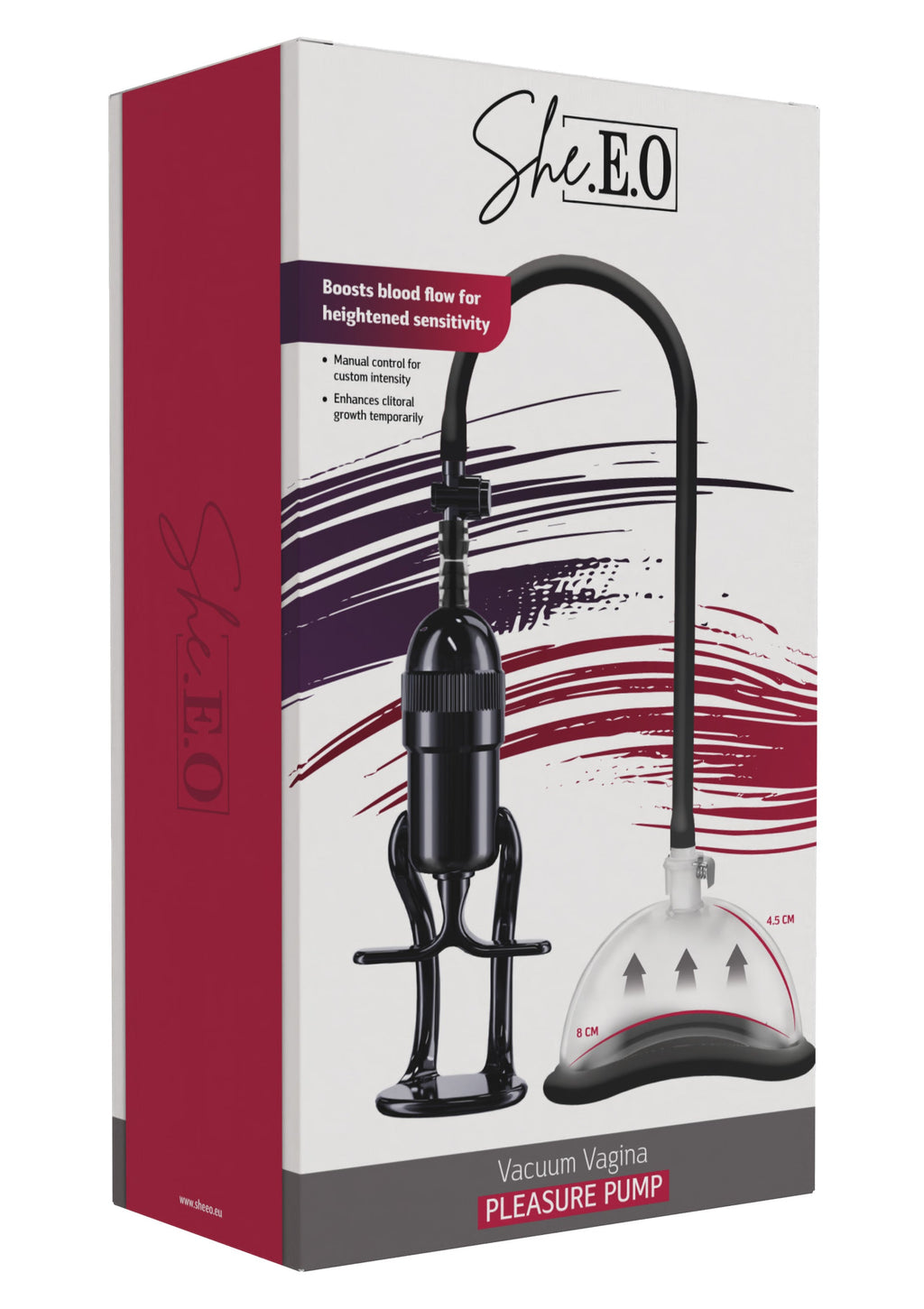 Black vacuum vagina pleasure pump