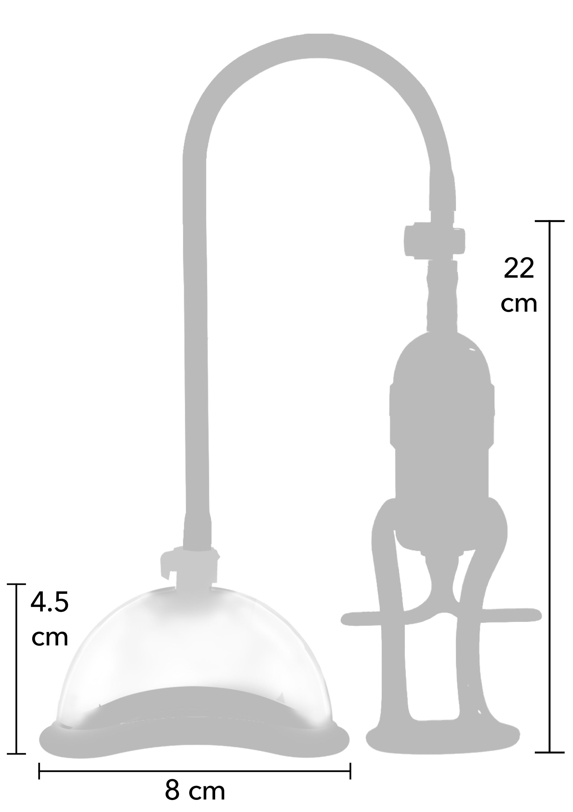 Black vacuum vagina pleasure pump