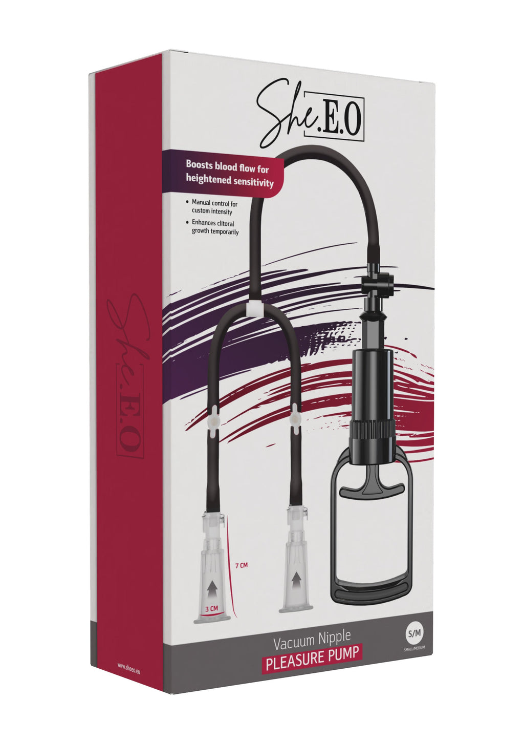 Black S/M Vacuum Nipple Pleasure Pump