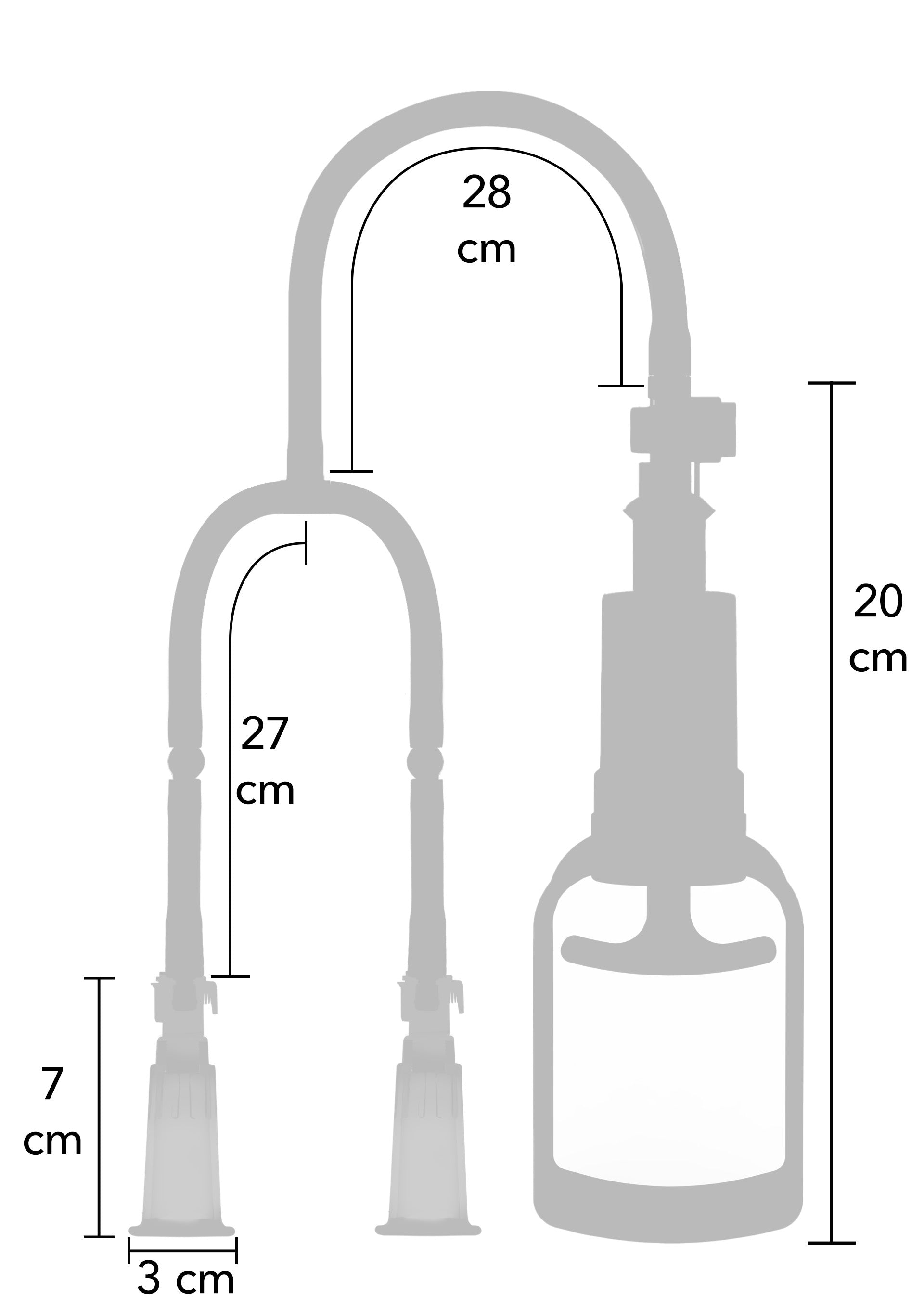 Black S/M Vacuum Nipple Pleasure Pump