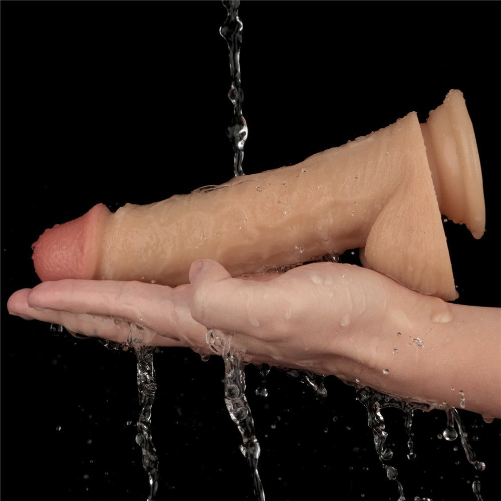 Pene vibrante Power Basics da 8 pollici