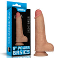 9'' Power Basics Vibrating Penis