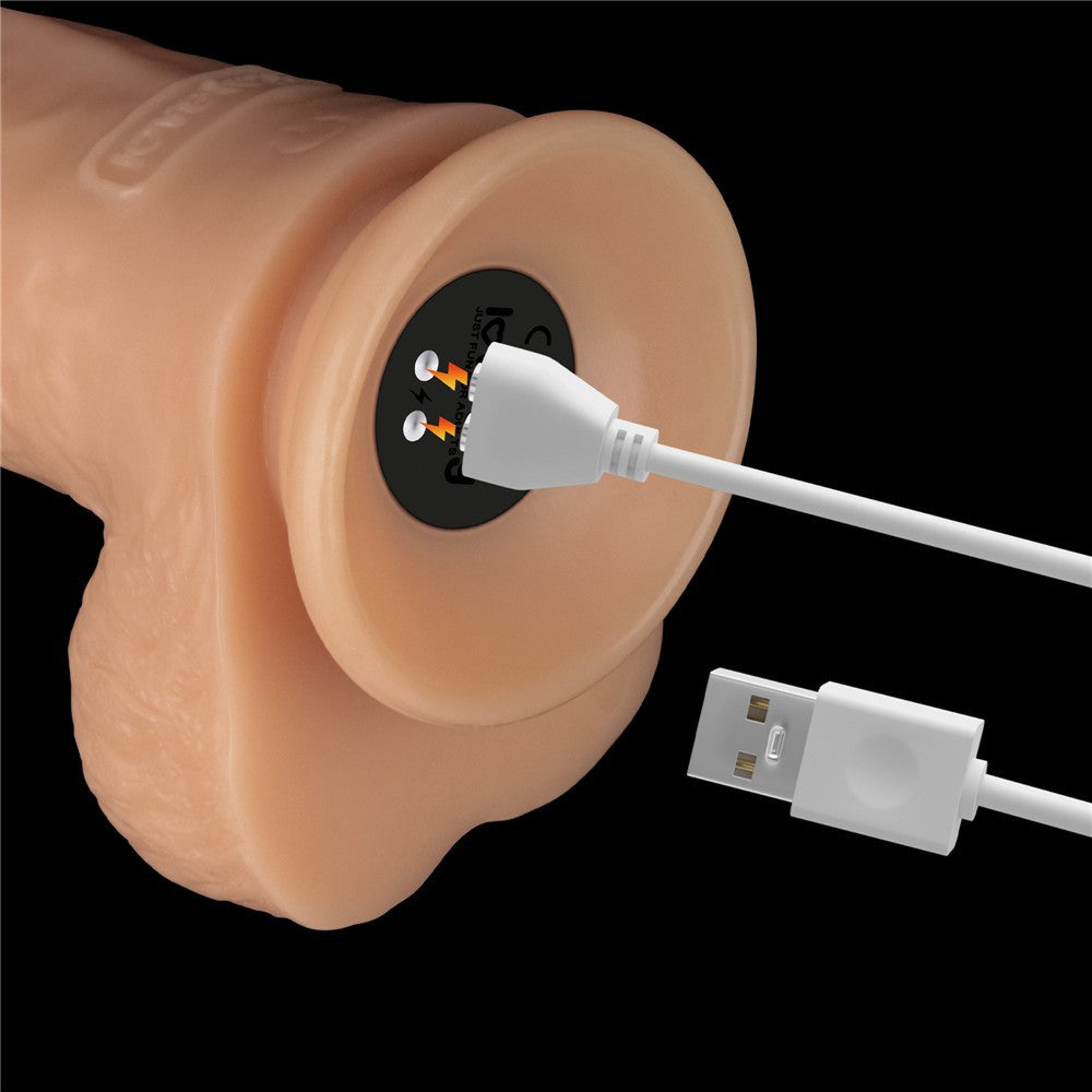 9'' Power Basics Vibrating Penis