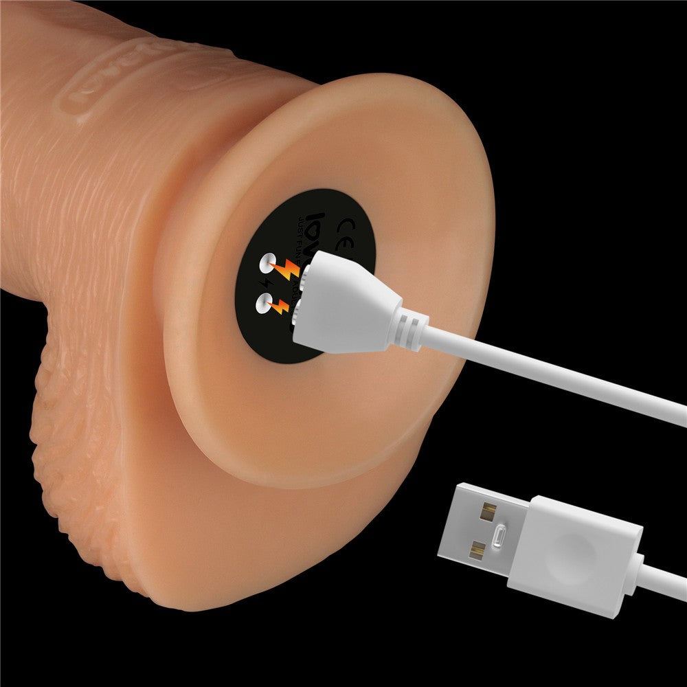 9.5'' Power Basics Vibrating Penis