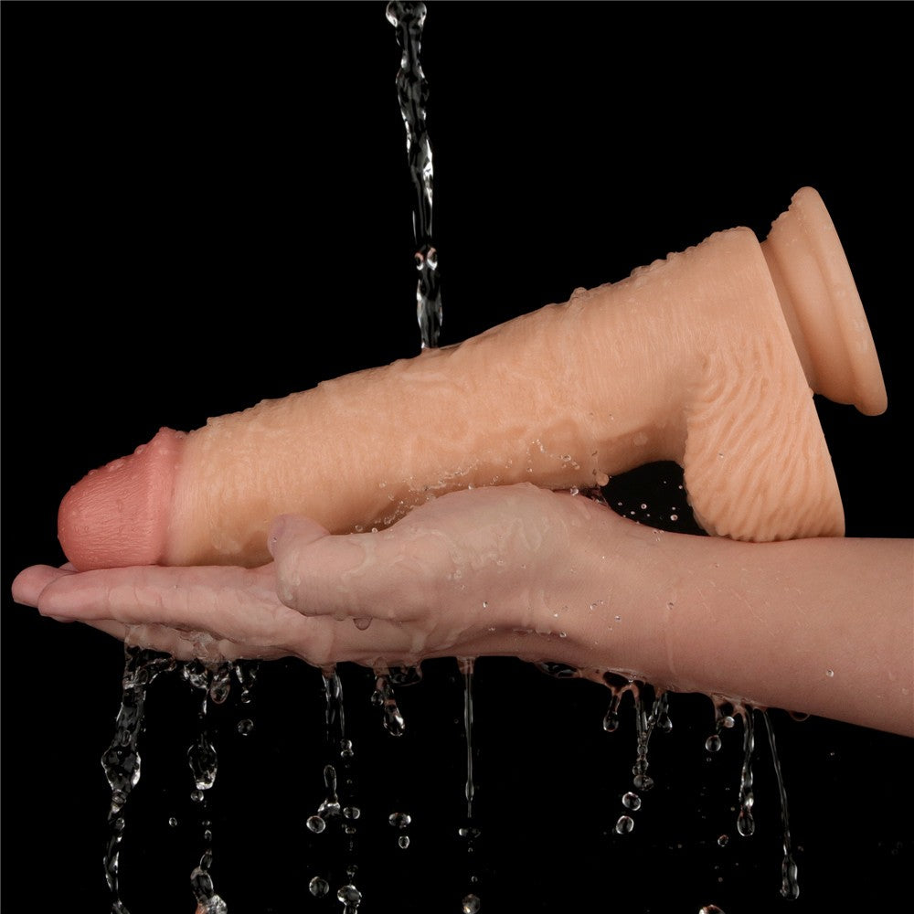 9.5'' Power Basics Vibrating Penis