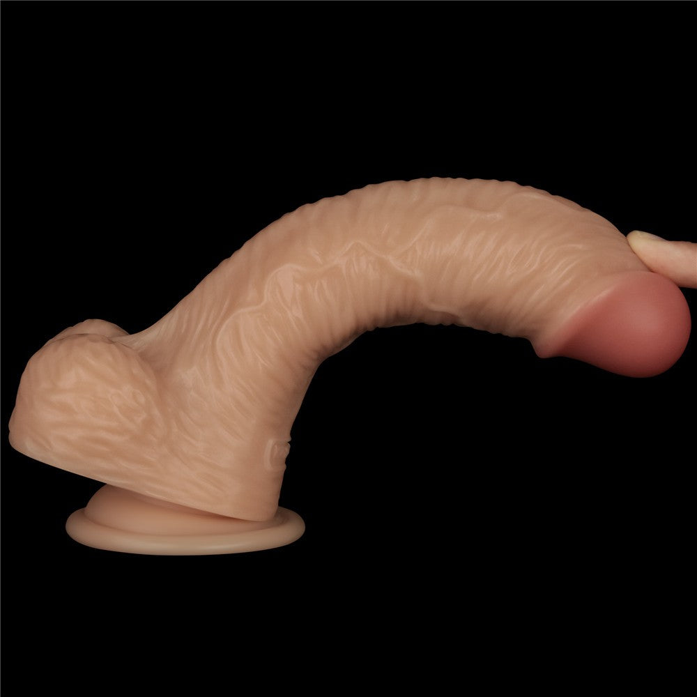 8.5'' Power-Enhanced Vibrating Strap-Ons XS/S/M