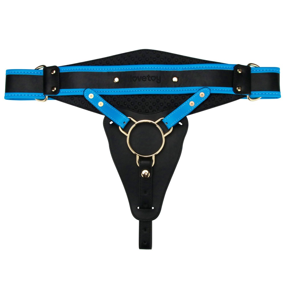 8.5'' Power-Enhanced Vibrating Strap-Ons XS/S/M
