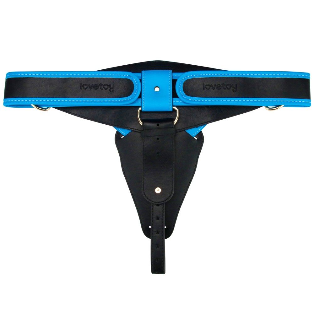 8.5'' Power-Enhanced Vibrating Strap-Ons XS/S/M