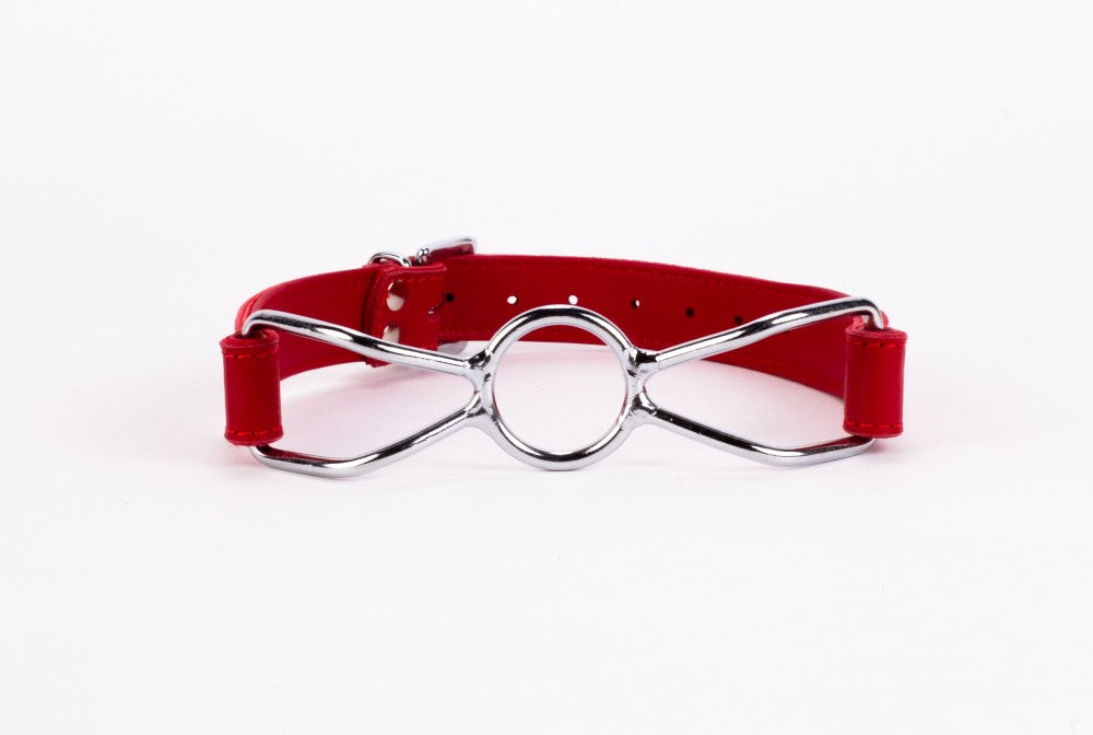 Soft calfskin upper and lambskin lining with a red stainless steel mouthpiece