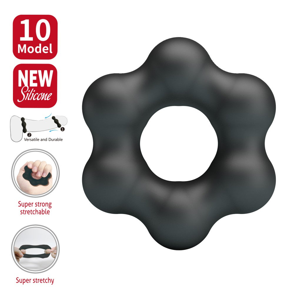 Crazy Bull Clauzell anello in silicone super morbido