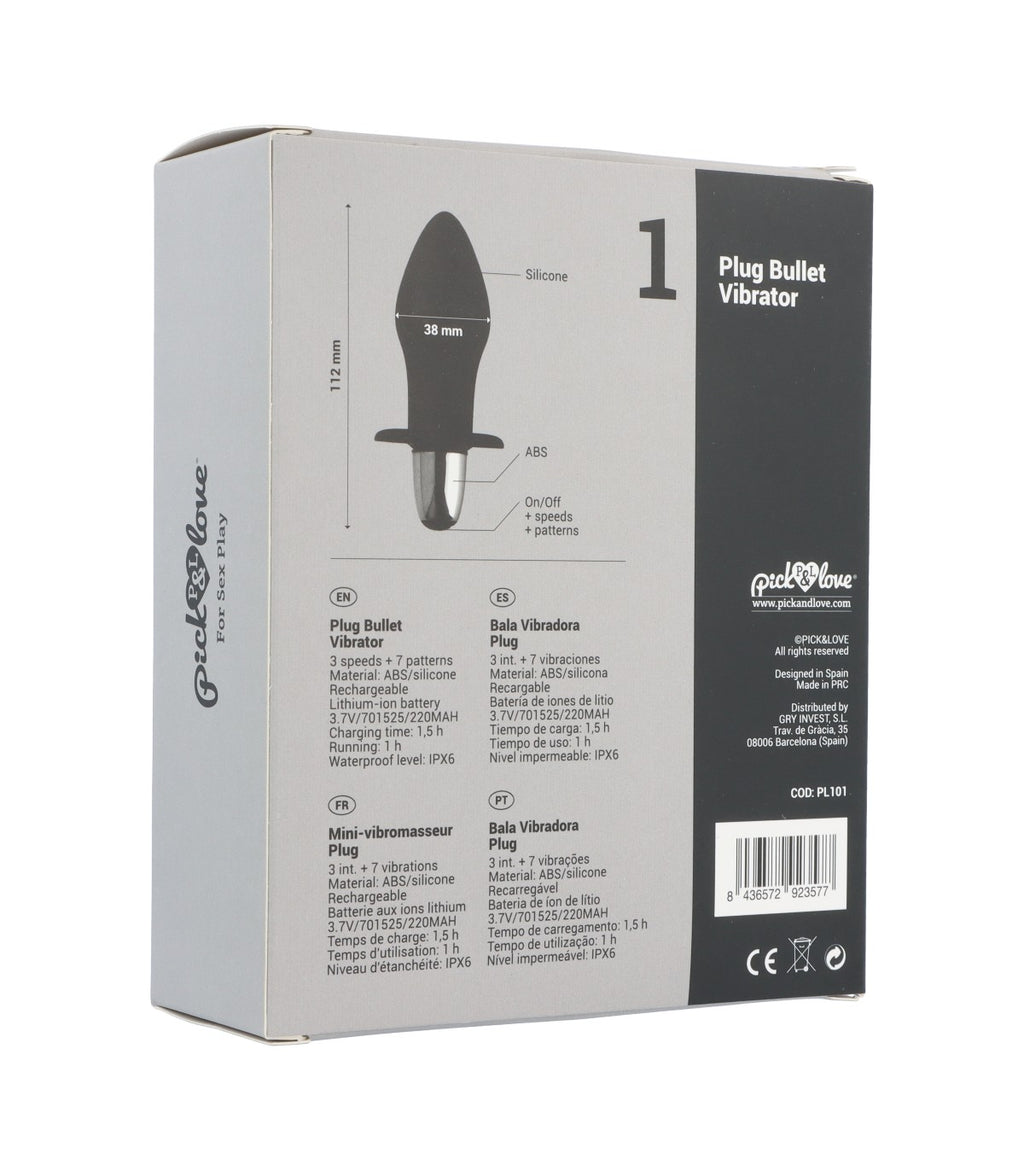 Proiettile Vibrante Plug N. 1