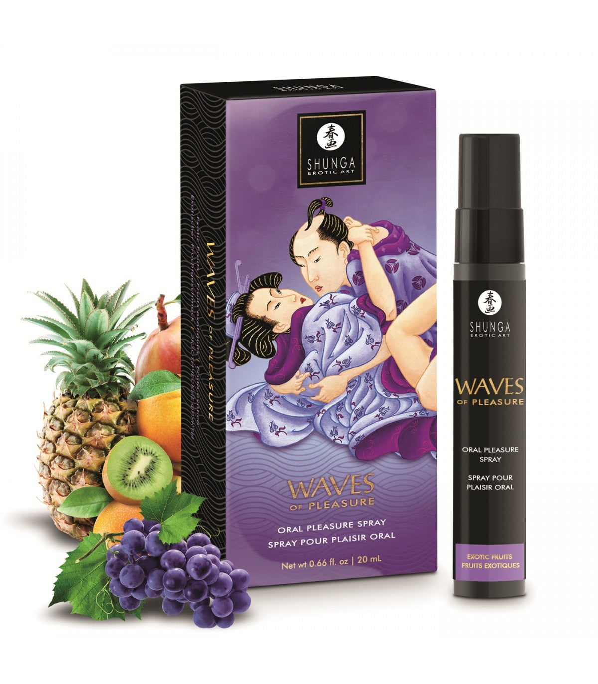SHUNGA SPRAY ORALE ONDE DI PIACERE 20 ML FRUTTI ESOTICI