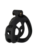 Short black chastity cage