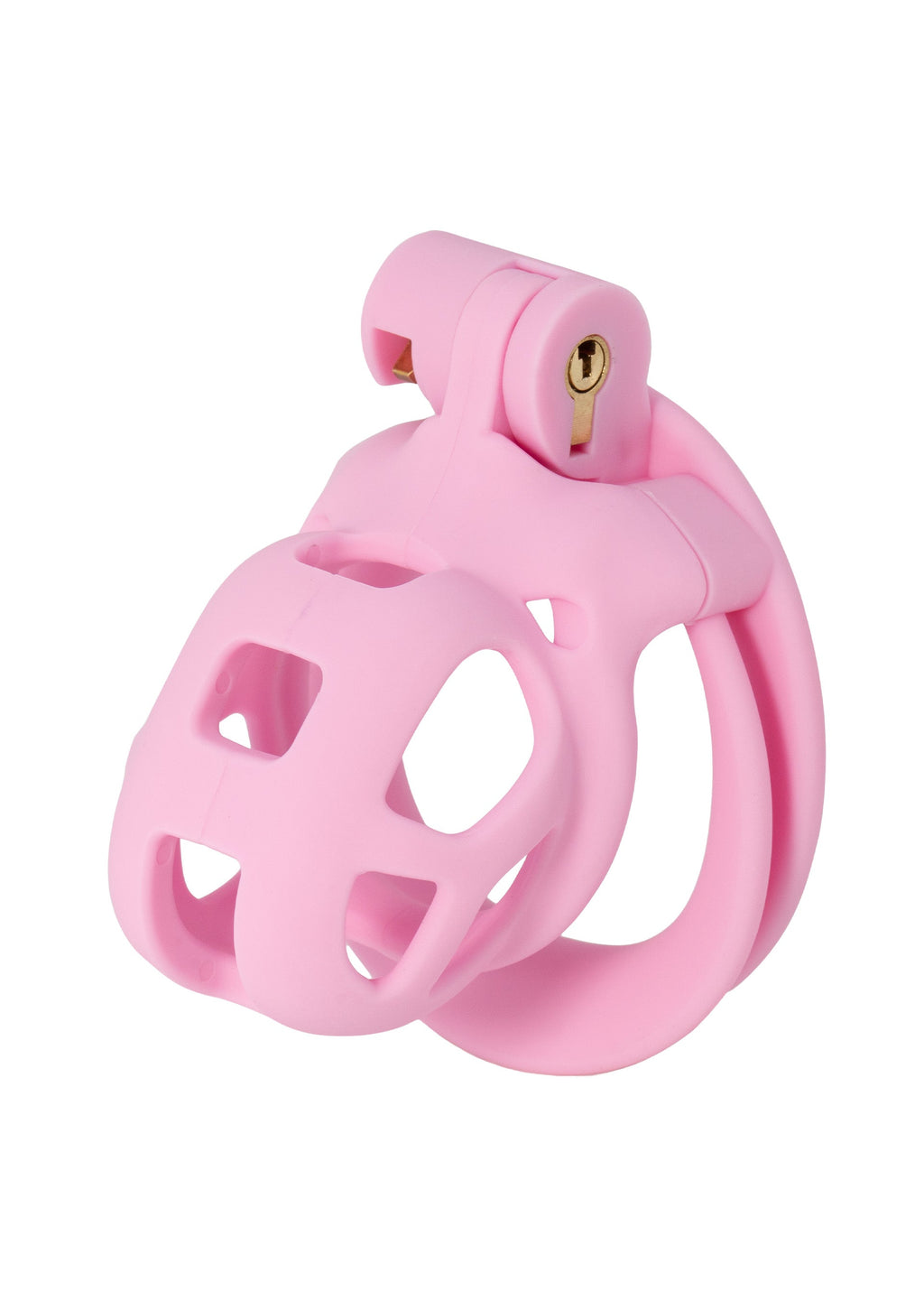 Short pink penis and penis cage