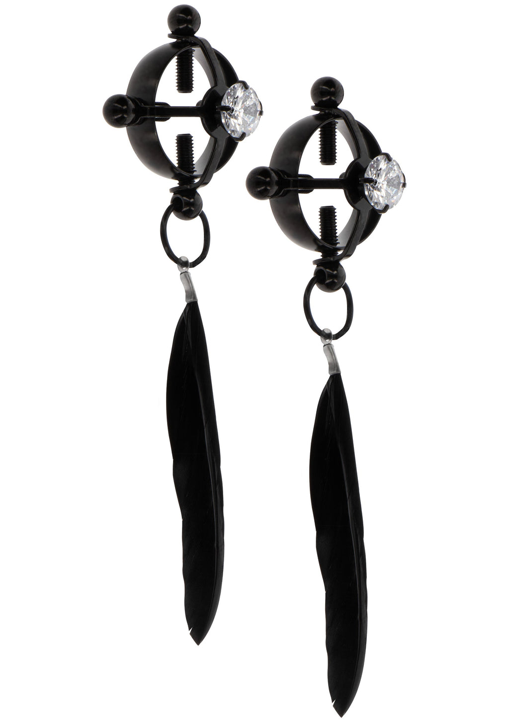 Black velvet clamps